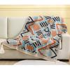 Blanket Multifunctional Boho Knitted Throw Vintage Wave Tassel Blanket for Sofa Couch Window Seat Lightweight Nap Air Conditioning Blanket