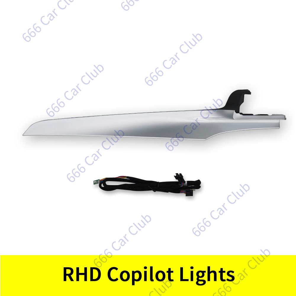 3/12/64 Colour Car LED Ambient Light For Mercedes-Benz C GLC Class Coupe W205 C43 C63 X253 LED Air Vent Speaker Decorative Lamp FS1