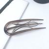 Geometric Resin Hair Fork Waterproof Lazy Hairpin Elegant Headwear  Festival