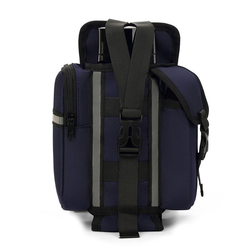 Outdoor Shoulder Bag Men Solid Color Shoulder Bag Business Backpack