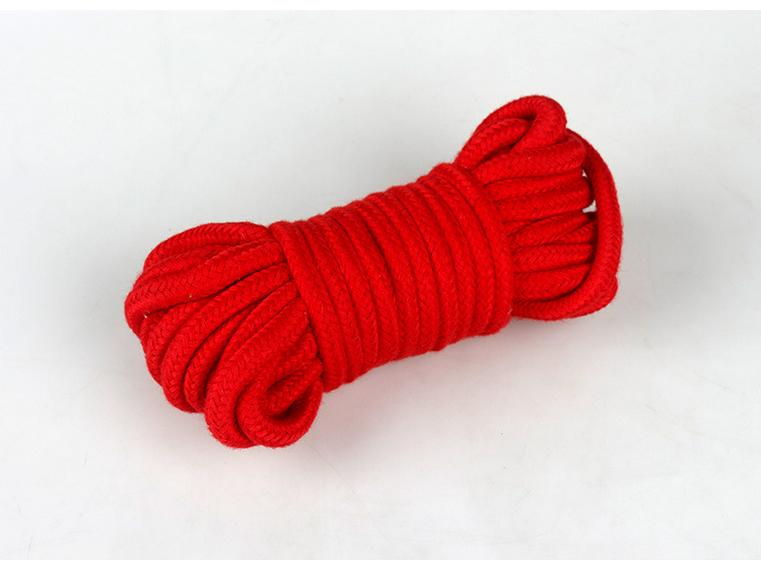 10m SM Restraint Cotton Rope - Adult Bondage and Flirting Toy with Free Shipping