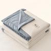 New Solid Color Cotton Summer Quilt Soft and Comfortable Adult Air Conditioner Student Dormitory Single Thin Quilt