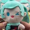 Cartoon Plush Girl Hatsune Miku Keychain Doll Pendant Cute Doll Doll Backpack Small Hanging Decoration