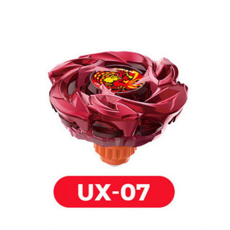 Бейблейд Икс BX/UX Волчки и Пусковые устройства Дран Бастер Волшебный Жезл Феникс Руль Багровый Гаруда 4-70TP Детские Игрушки Подарки UX-07