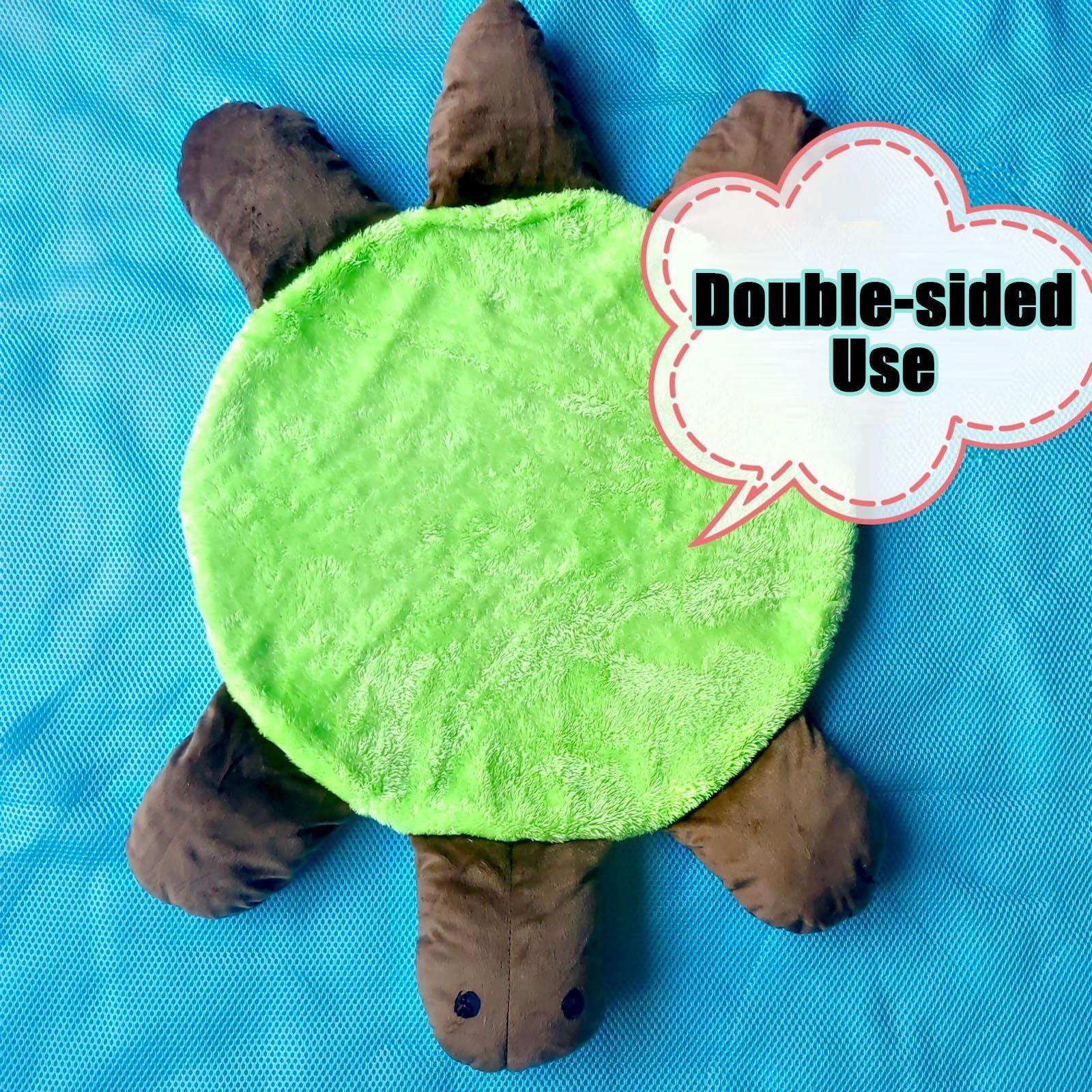11.8-inch Turtle-Shaped Floor Mop Double-Sided Floor Cleaning Pad Washable reusable Cleaning mat Kitchen home cleaning supplies