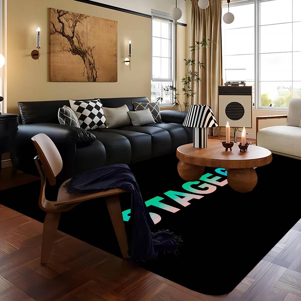 Módní S-Samolepky S-Stupně 6 Kuchyňská rohožka Nordic Styl Ložnice Obývací pokoj Rohožka Dům Balkon Protiskluzová Vítejte Koberec
