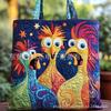 3D Printed Tote Bag Crossbody Women 600D Oxford Fabric Fashion Handbag