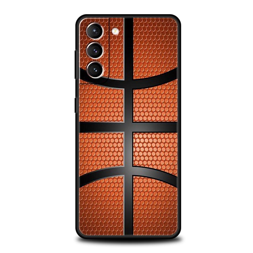 Phone Case For Samsung Galaxy S23 S22 Ultra S20 S21 FE 5G S10 S9 Plus S10E S8 Note 20 Silicone Cover Basketball Basket Number