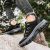 Men‘S Outdoor Hiking Shoes Tourist Trekking Sneakers Mountain Climbing Trail Jogging Shoes Wear-Resistant Trekking Walking