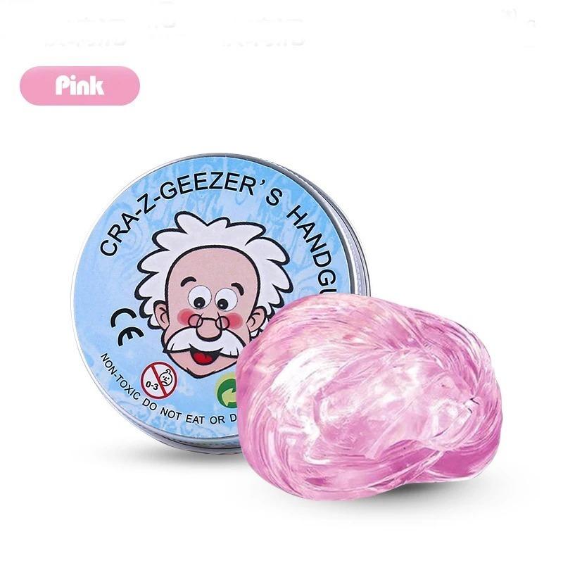 Colorful Non-Newtonian Liquid Fidget Toy Transparent Elastic Scale Ratio Modeling Crazy Stress Putty with Tin Sensory Bouncing Toy Gift Present