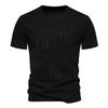 Men's Casual Loose T-shirt Crew Neck Short Sleeve Embroider Print T-shirt for Male Summer Breathable Lightweight Soft Shirt Work Vacation Pullover Top