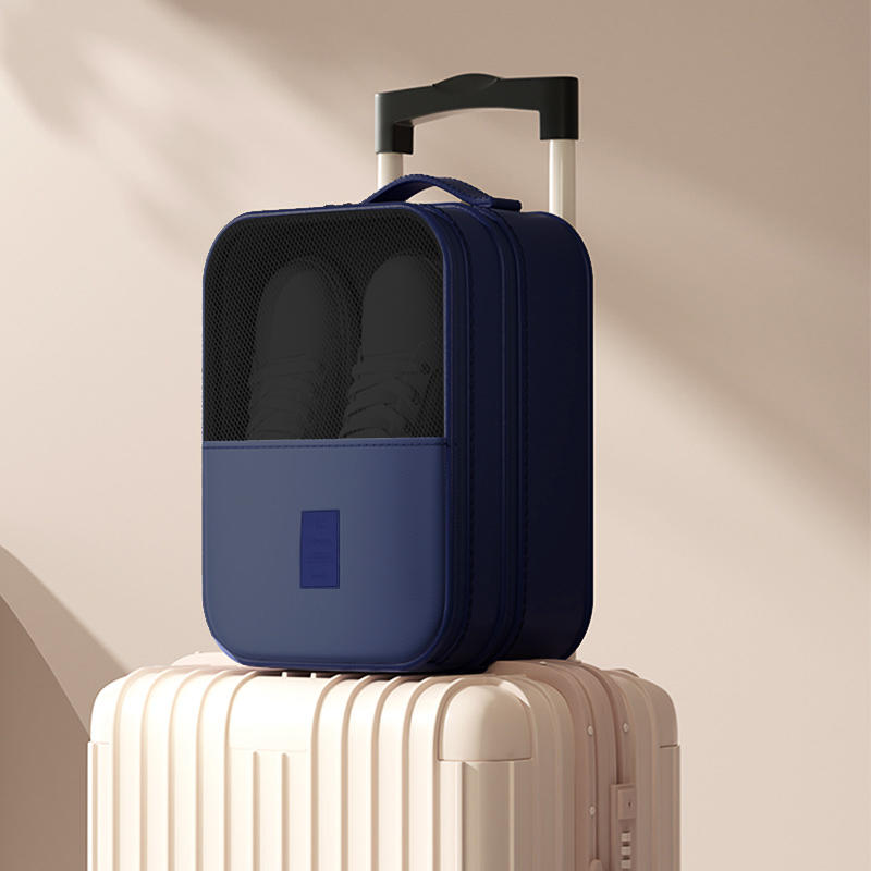 Portable 3 Layers Shoes Organizer Bag Polyester Luggage Travel Storage Box Zipper Suitcases Duffle Tote Bag Travel Accessories