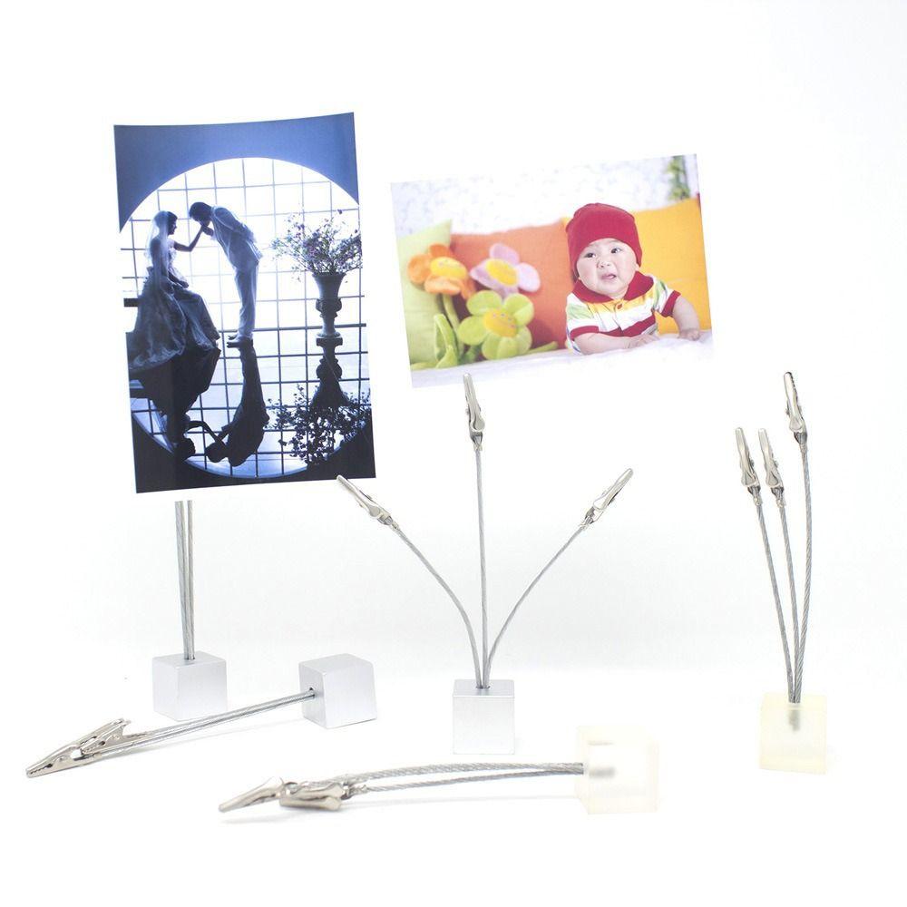 5PCS Multifunction Alligator Clip Flexible Hose Desktop Notes Clamp  Birthday Wedding Party