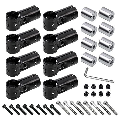 

Алюминиевый кронштейн стержня подшипника Kiload, монтажное крепление трубы для багажника на крыше автомобиля, совместимо с NVAN Hijet Cargo, также может б