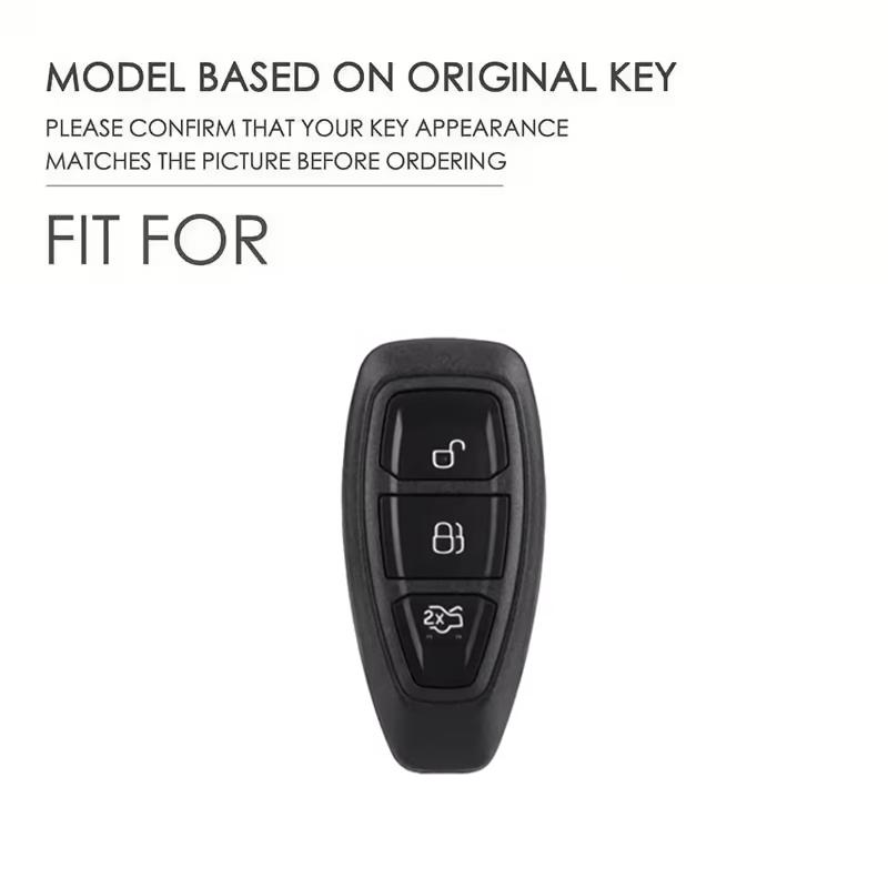 Tpu Car Key Case Cover For Ford Fiesta Iv Focus Iii Galaxy Fusion Mondeo Iv B-Max C-Max Ii S-Max Kuga Ii Ecosport Accessories