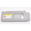 Sun Visor with Make-up Mirror Left Right Gray 1pc For Volkswagen TiguanL TouranL Brand New