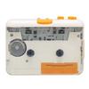 Cassette Portable Cassette Player Tape Player with Earphones and USB Cassette Tape To MP3 Converter for Laptop Computer Player, Cable, Drive-Free