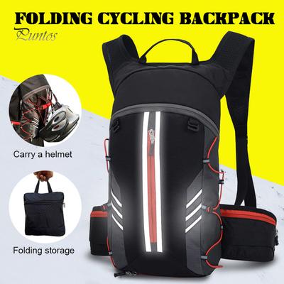 Puntos Wasserdichter Fahrrad-Rucksack für Radfahren, Camping, Laufen, Mountainbike, Wasserbeutel