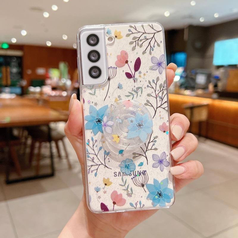 Japan and South Korea small floral S11ultra mobile phone case on Samsung A11/A11/A11 transparent bracket S11FE