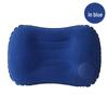 Portable Outdoor Flocking Backrest Pillow - Multifunctional, Inflatable for Travel or Office Naps