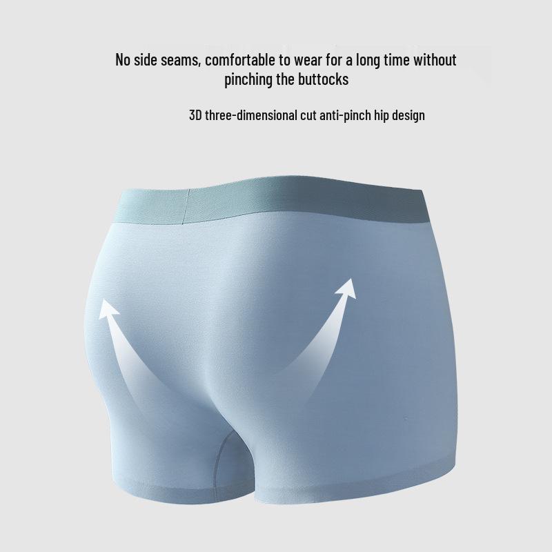 80s Style Men's Modal Seamless Antibacterial Breathable Underwear