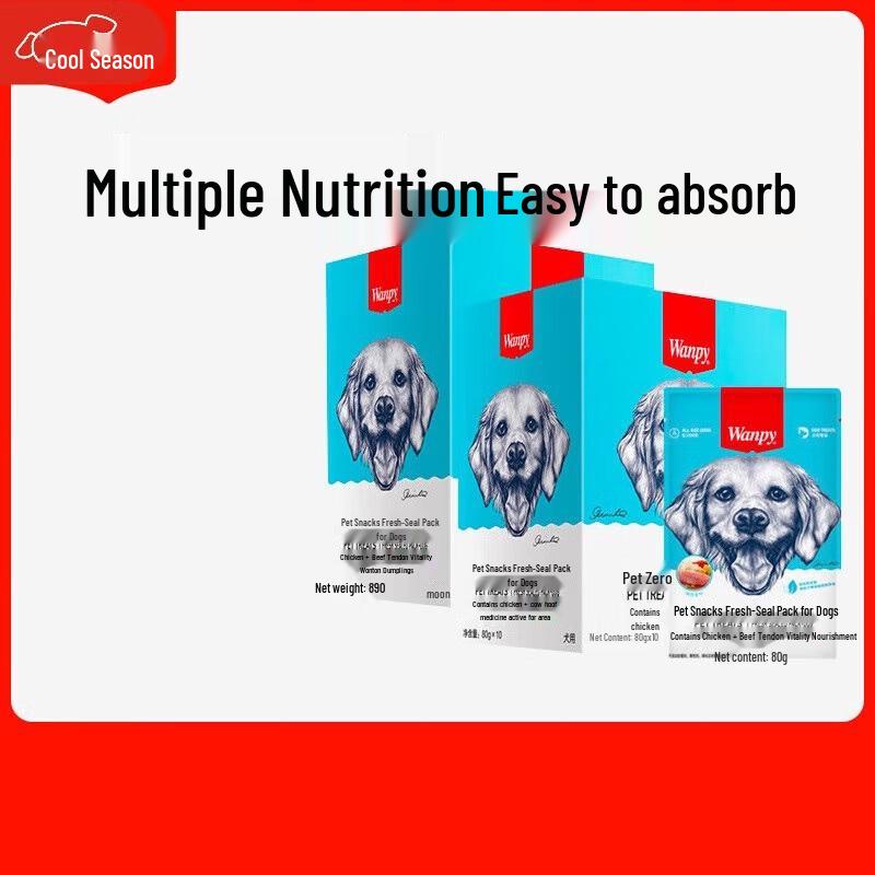 Влажный корм для собак Wanpy в паучах