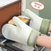 Heat-Resistant Silicone Oven Gloves - Anti-Scald, High-Temp Safe for Baking & Microwave Use