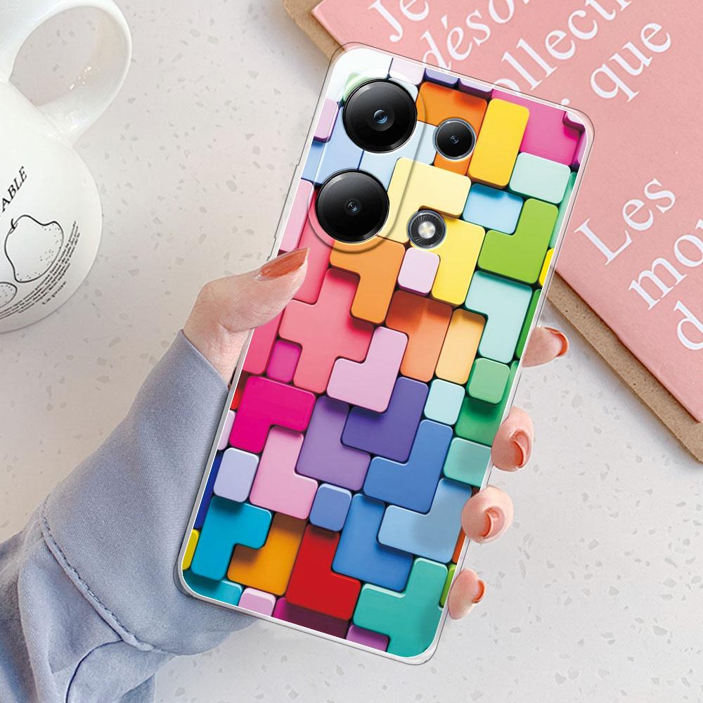 For Redmi Note 13 Pro Cases For Redmi Note 13 Cover Clear Protect Soft Silicone Phone Case or Redmi Note 13 Pro Plus Coque Funda