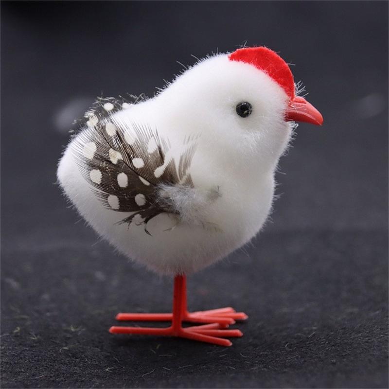 Cute Easter Chick Cute Handmade Chicken Figurine Toy for Easter Party