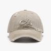 Spring And Summer Letters Three-Dimensional Embroidery Holes Soft Top Men'S Cap Personality Versatile Baseball Cap High Quality