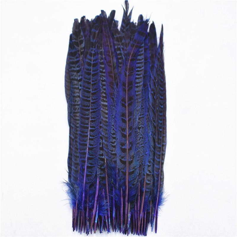 10Pcs Pheasant Tail Feathers Table Decoration Crafts Supplies Plumas DIY Dream Catcher for Wedding Carnival Accessories Material