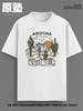 Arizona Oversized Y2K T-shirt with Vintage Print