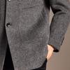 Antonio Men's Wool & Camel Blend Suit Collar Overcoat