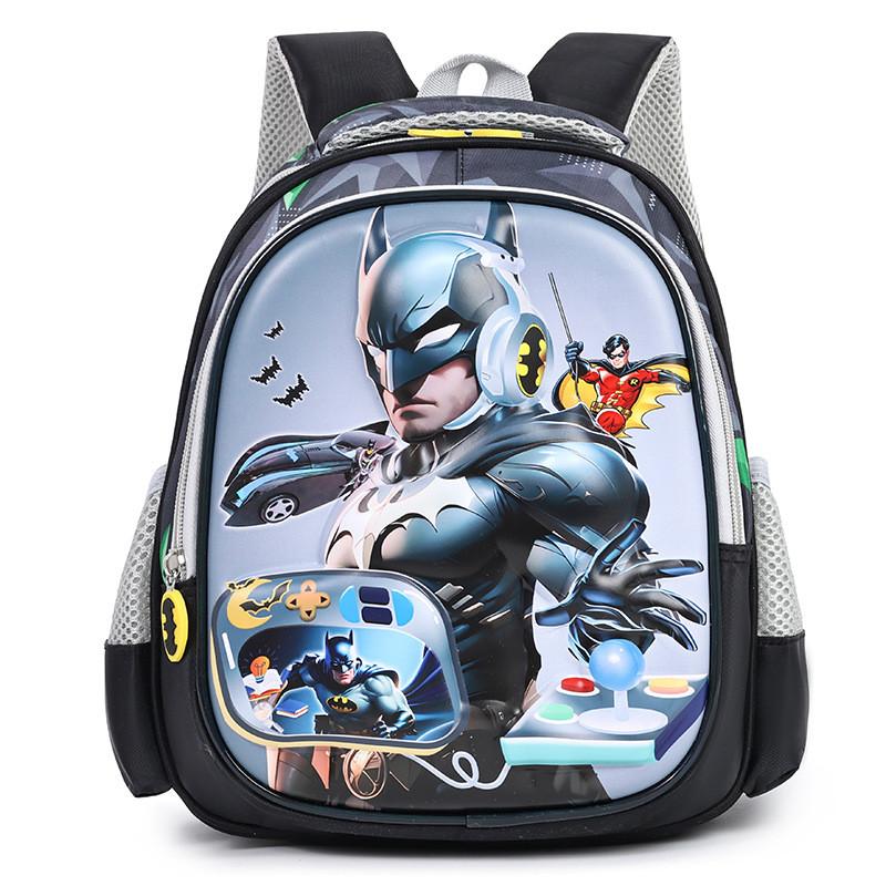 Spider Man Unicorn Elsa Kuromi Hello Kitty School Backpack With Lightweight Nylon And Air Cushion Straps For Preschool Children