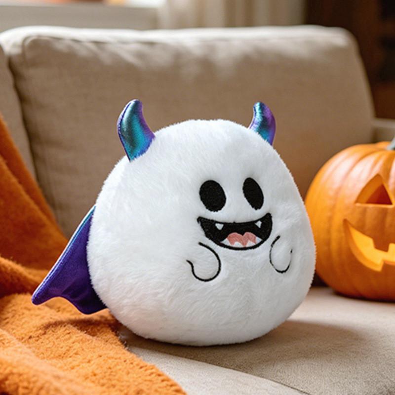 Halloween Geist Kürbis Plüschtier für festliche Dekoration und Süßes oder Saures
