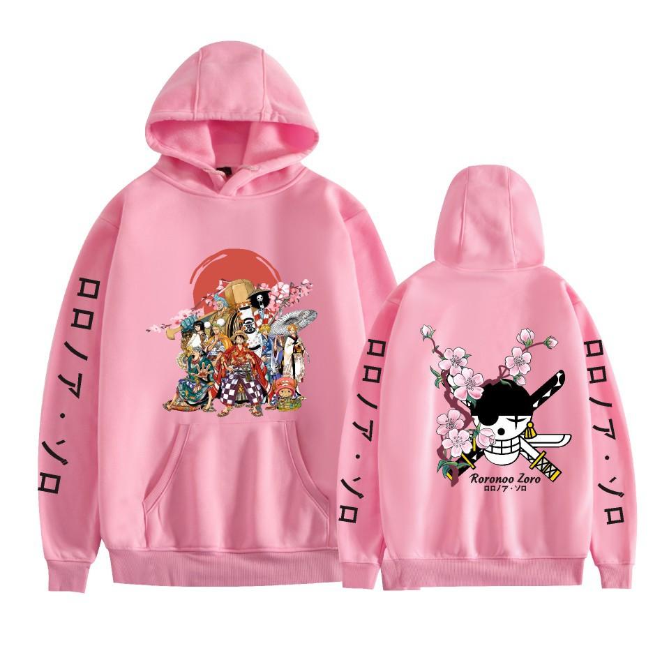 Mens Womens Hoodie ONE PIECE Anime Hoodies Streetwear Casual Cartoon Printed Hooded Pullover Sweatshirts