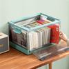 Foldable Storage Trunk Open Storage Box Transparent Storage Bin Home Wardrobe Clothes Organizer Large Capacity Sundries Box