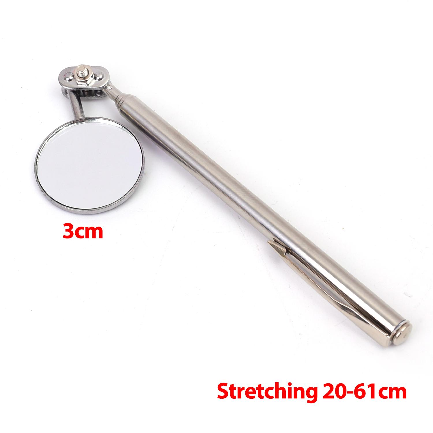 

Extendible Inspection Rotatable Mirror Auto Telescoping Inspection Round Mirror Extending Hand Tools Set Detection Tool