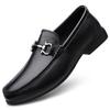Men's Casual Genuine Leather Loafers - Soft Cowhide Business Shoes