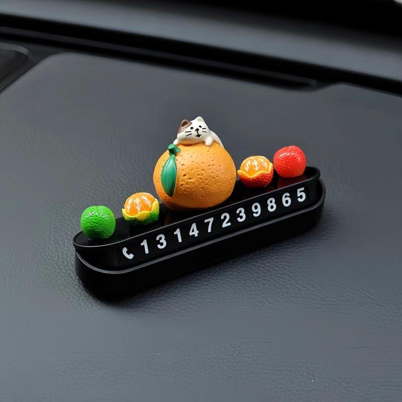 Car Temporary Parking Card Phone Number Card Plate Telephone Number Stop Luminous Parking Aid Garage Car Interior