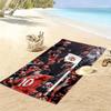 Marcus Rashford Print Beach Towel, Large Soft Quick Dry Towel for Beach Camping Swimming