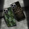 Camouflage Farbe Handyhülle Für Apple Iphone 16 15 Plus Weich 13 12 Mini Hülle 11 14 Pro Max Capa X XS XR 8 7 Schale Coque Silikon