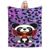 H-Hysteric-s M-Mini Plush Blanket Students Flannel Throw Blanket For Outdoor Super Warm Quality Bedspread Birthday Present