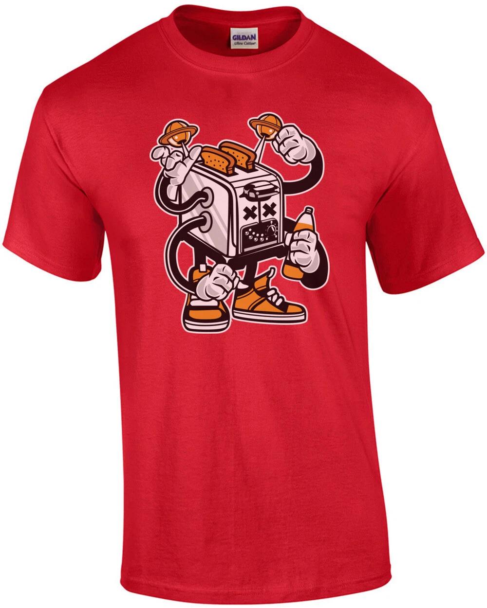 Retro Gangsta Toaster T-Shirt S