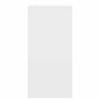 Record Storage Cabinet White 44.5 X 36.5 X 74.5 Cm Engineered Wood