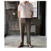 Men S Knitted Polo Shirt Short Sleeve Hollow Out Ice Silk Summer Old Money Style