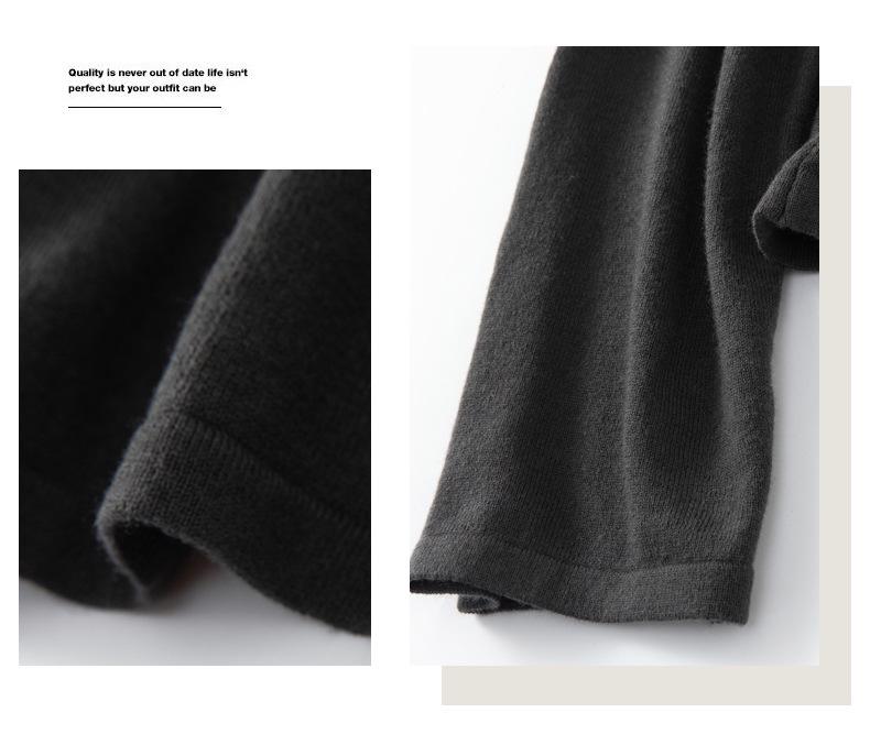 Women's Backless Knitted Pullover: Large, Round Neck, Long Sleeve, Oversized Wool Sweater