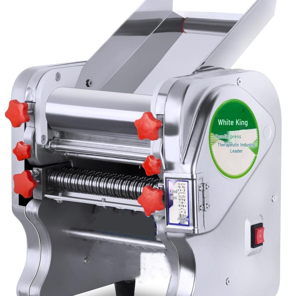 Elektrische Teigpresse aus Edelstahl: Automatischer Nudelbereiter & Multifunktionale Teigtaschenhautmaschine