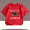 Another Oay Children Cartoon Print Tshirts Summer Girls Casual Fashion Kawaii Colorful Short Sleeve Tops Kids Tshirts