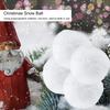 50 ks 7cm Imitace sněhové koule Vánoční falešné koule Hračky Vnitřní herní rekvizity Dekorace